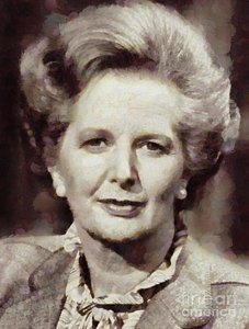 227x300 Margaret Thatcher Paintings Fine Art America - Margaret Thatcher Painting