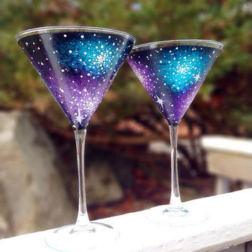 354x354 Shop Hand Painted Martini Glass On Wanelo - Margarita Glass Painting