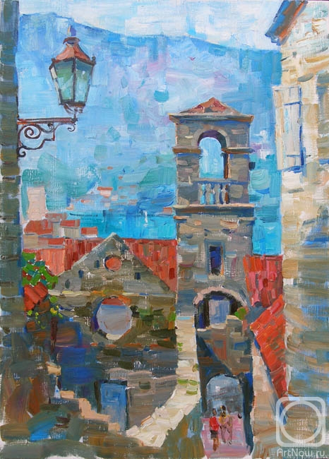 466x650 Painting Tower In Buy On Artnow.ru - Margarita Painting