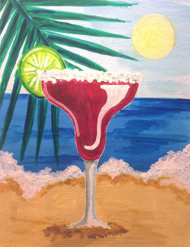 385x500 Chevy's Elk Grove 042918 Paint Nite Event - Margarita Painting