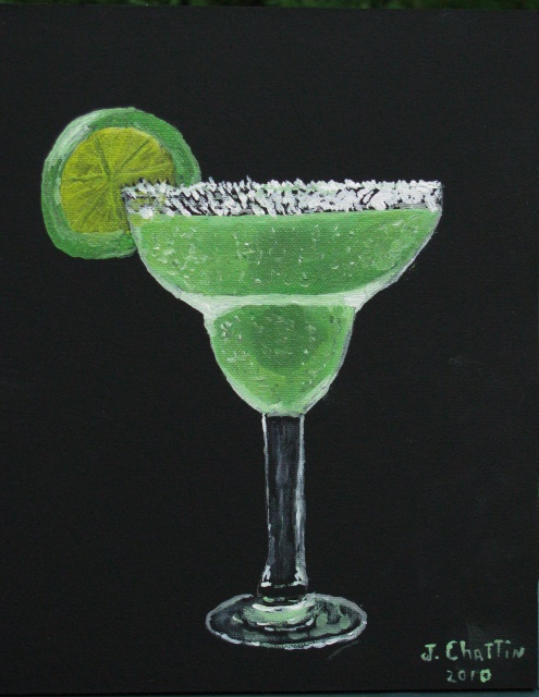 495x640 Margarita Night 8in X 10in Oil On Canvas Board Jayspaintings's Blog - Margarita Painting