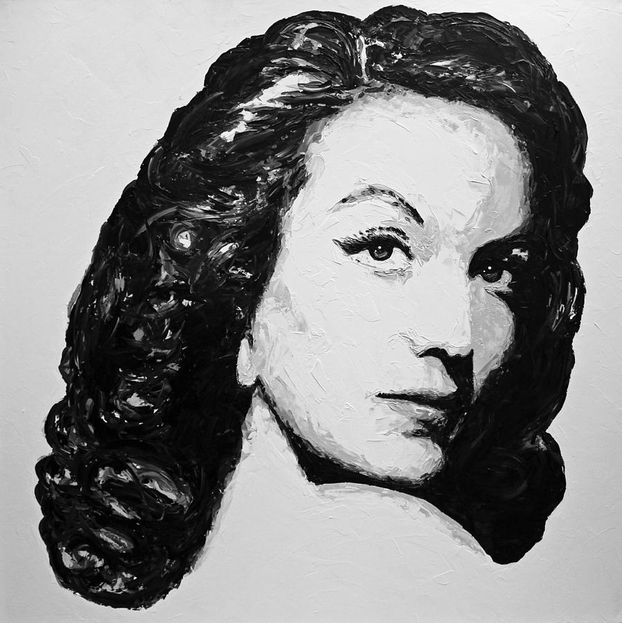 898x900 Maria Felix Painting By Havi - Maria Felix Painting
