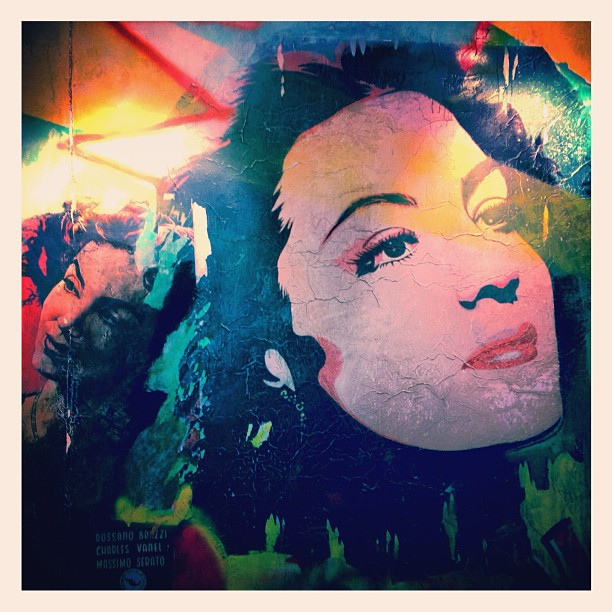 612x612 Maria Felix Mural @ Frida's Tacos - Maria Felix Painting
