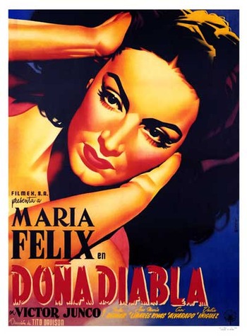 350x475 Vintage Mexican Cinema Actress Maria Felix Portraits By Santiago - Maria Felix Painting