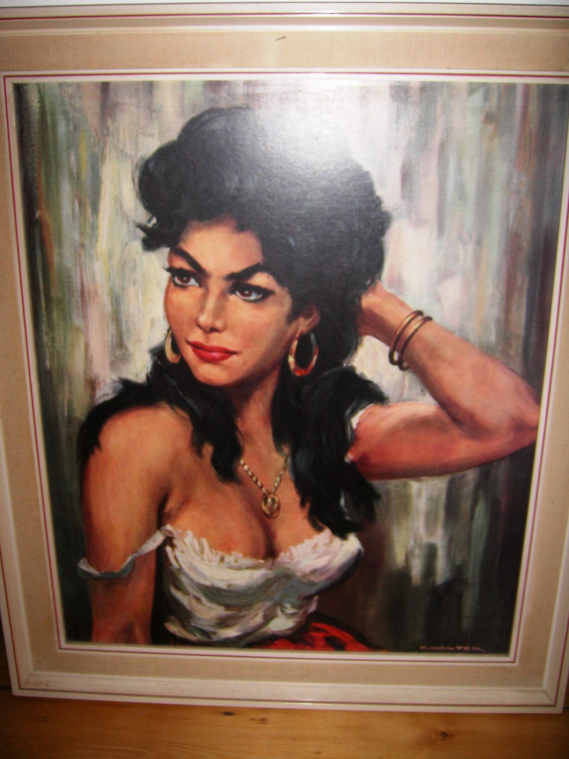1944x2592 Was Maria Felix The Inspiration For H. Walter's Ilonka Little - Maria Felix Painting