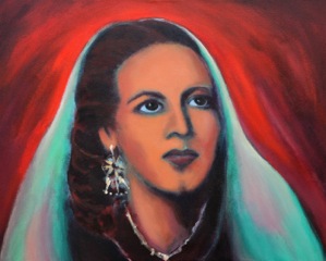 299x240 Maria Felix Journal Del Pacifico - Maria Felix Painting