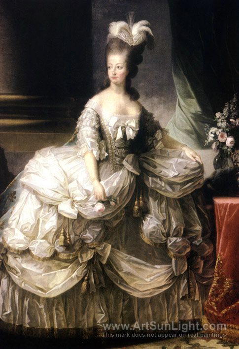 Marie Antoinette Painting at PaintingValley.com | Explore collection of ...