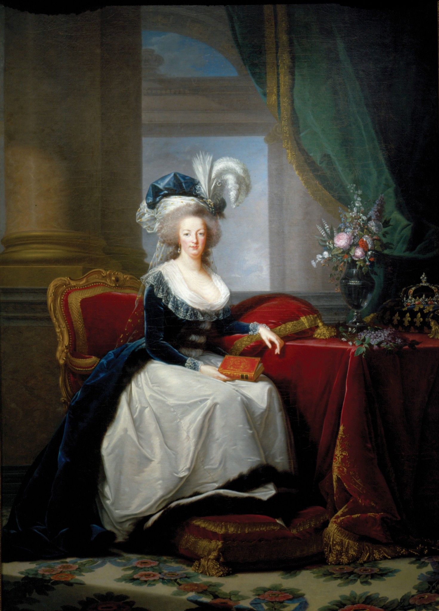 1471x2048 Portrait Of Marie Antoinette, Queen Of France New Orleans Museum - Marie Antoinette Painting