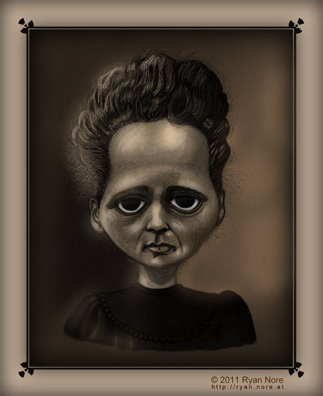 653x800 Marie Curie By Ryannore - Marie Curie Painting