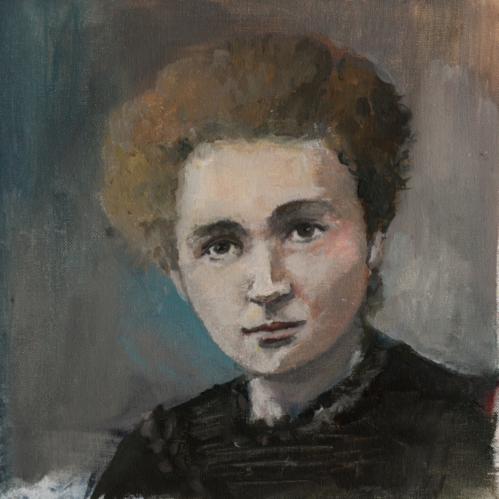 1000x1000 Marie Curie Groundbreaking Girls - Marie Curie Painting