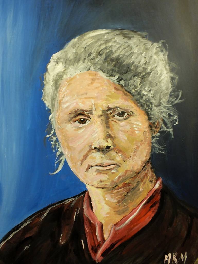 770x1026 Saatchi Art Innovators - Marie Curie Painting