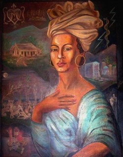 250x318 Marie Laveau - Marie Laveau Painting
