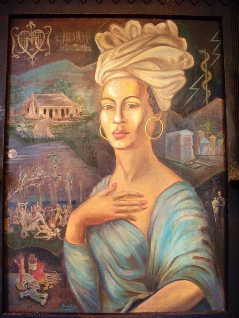 768x1024 Marie Laveau - Marie Laveau Painting