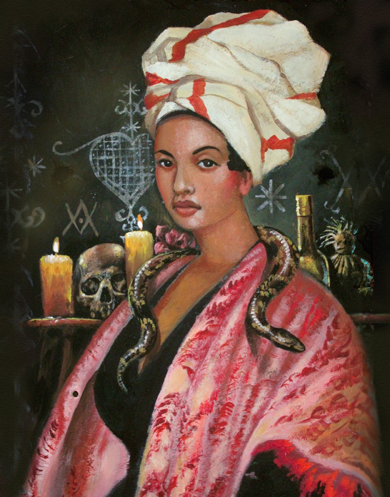 786x1000 Marie Laveau Osterhold Art Gallery Nola - Marie Laveau Painting