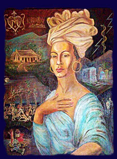 230x313 Dethroe's Dark Fiction Blog Number 6 Witch Of All Time Marie - Marie Laveau Painting