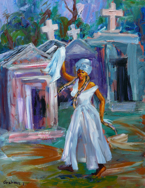 496x640 Marie Laveau - Marie Laveau Painting