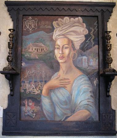 380x450 Original Painting Of Marie Laveau - Marie Laveau Painting
