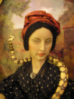 240x320 Robin's Egg Bleu Marie Laveau, The Voodoo Queen Of New Orleans - Marie Laveau Painting