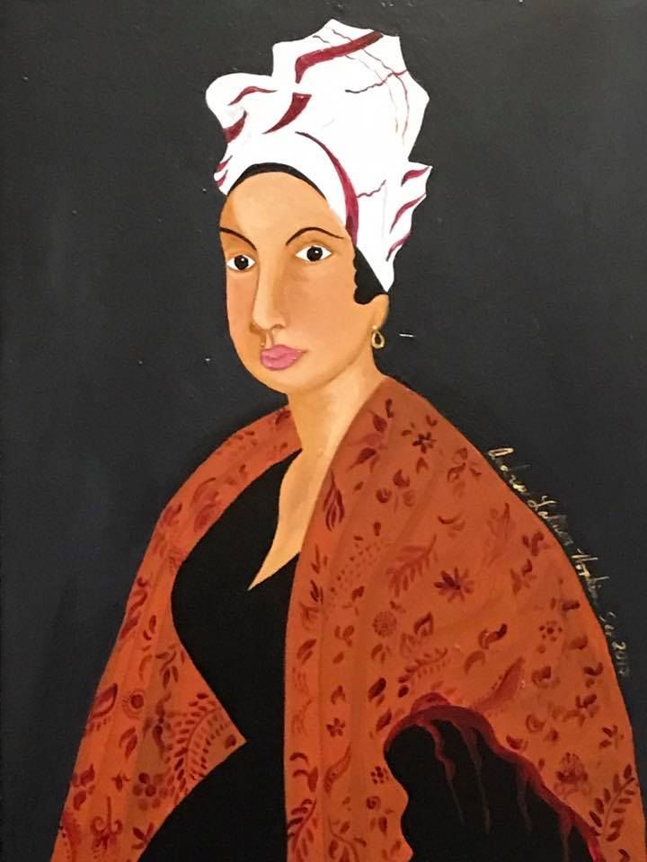 720x960 This Is The 3rd, Large 12 X 16 Painting Of Marie Laveau - Marie Laveau Painting