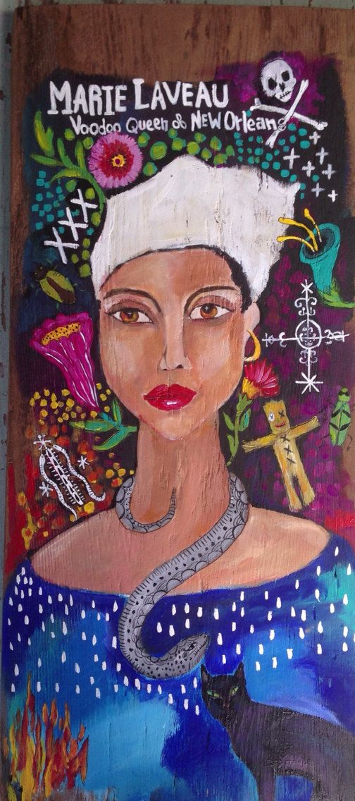 504x1136 Hey, I Found This Really Awesome Etsy Listing - Marie Laveau Painting
