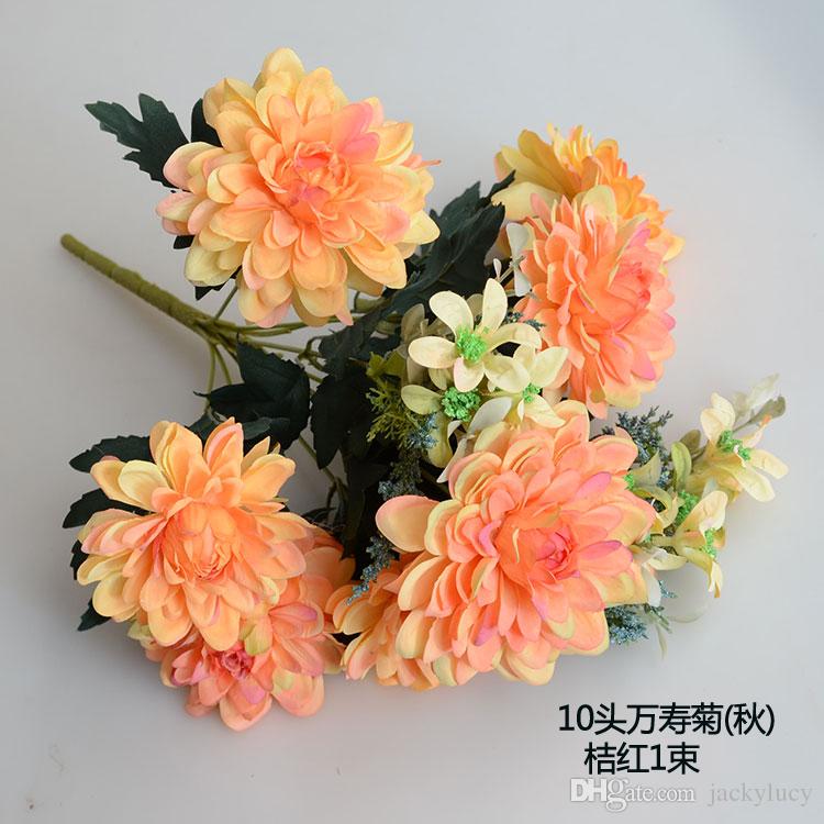 750x750 Best High Grade Oil Painting Artificial Marigold Flower Home - Marigold Painting