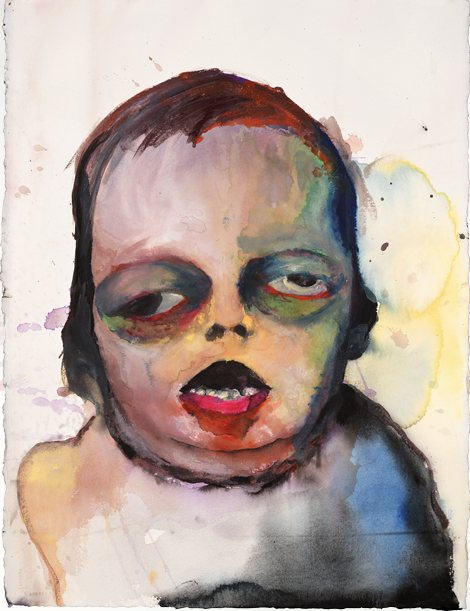 470x611 Ready Or Not Tot Painting By Marilyn Manson - Marilyn Manson Painting