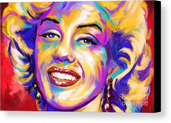 661x477 Marilyn Monroe Abstract Expressionism Canvas Print Canvas Art By - Marilyn Monroe Abstract Painting