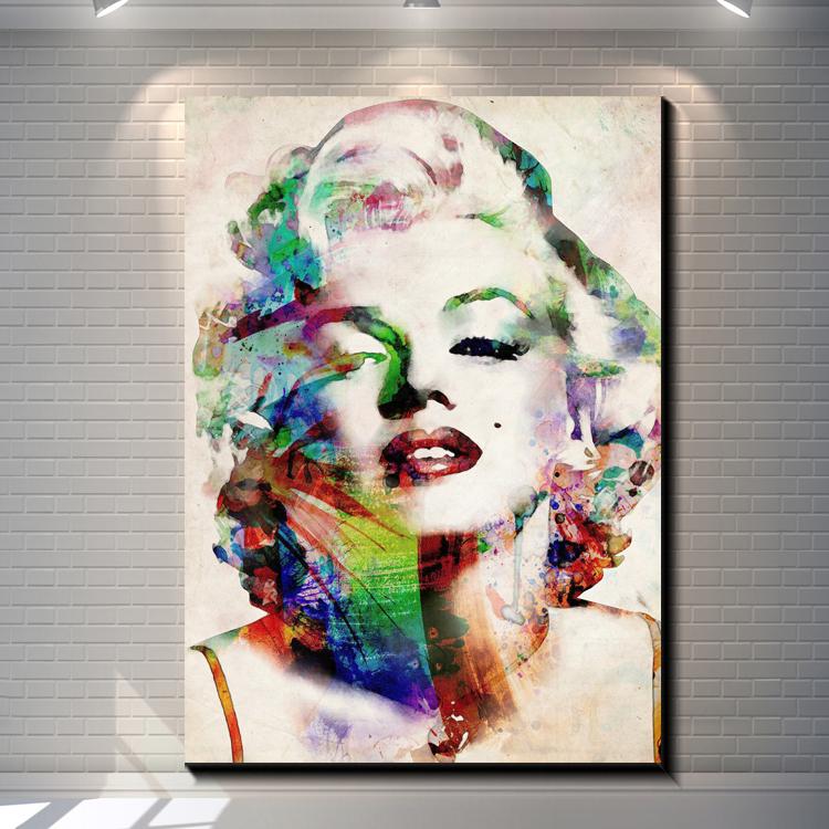 Marilyn Monroe Abstract Painting at PaintingValley.com | Explore ...
