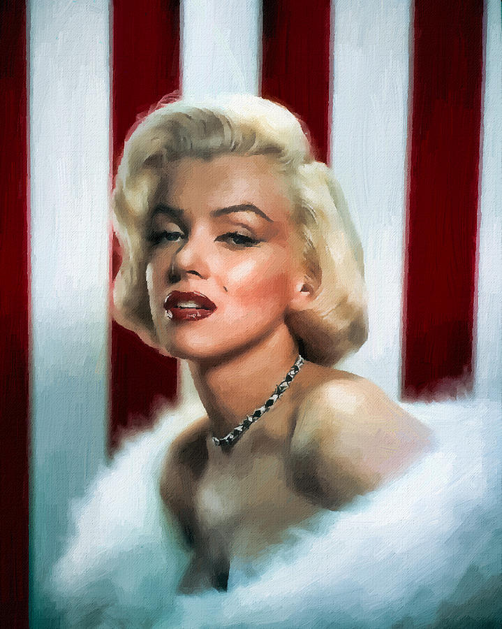 719x900 Oil Painting - Marilyn Monroe Oil Painting