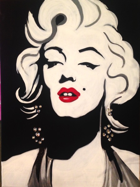 449x599 Marilyn Monroe (3hr) - Marilyn Monroe Painting