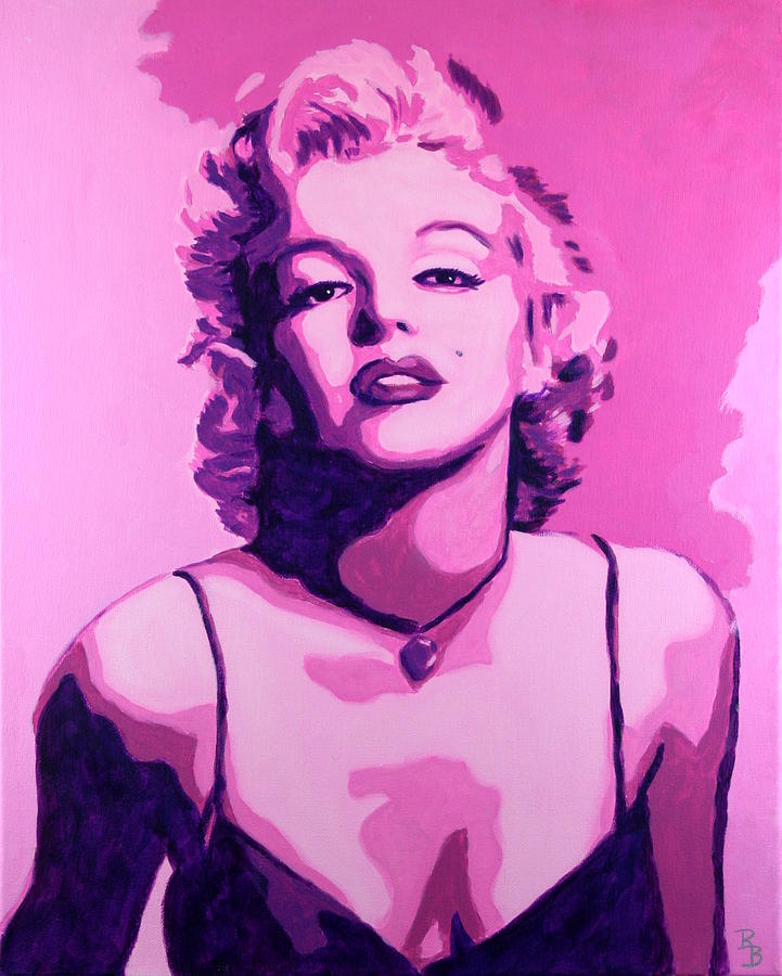 721x900 Marilyn Monroe - Marilyn Monroe Painting