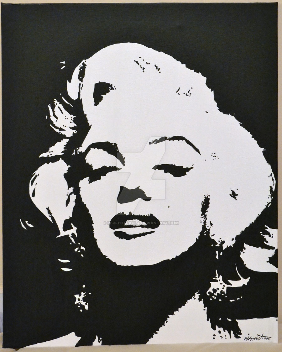 900x1123 Marilyn Monroe Painting By Perfectpaula - Marilyn Monroe Painting Artist