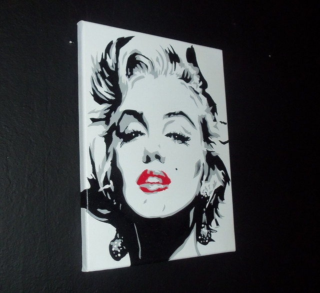 640x587 Marilyn Monroe Bedroom Ideas Bedroom - Marilyn Monroe Painting Artist