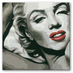 300x300 Marilyn Art Marilyn Monroe Pop Art Canvas Painting Mm1 Modern - Marilyn Monroe Painting On Canvas