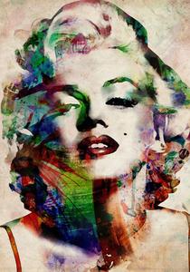 210x300 Marilyn Monroe Pop Art - Marilyn Monroe Pop Art Painting