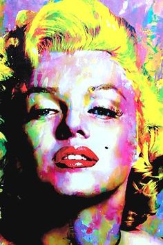 236x354 Marilyn Monroe Pop Art Painting Marilyn Monroe Canvas Painting - Marilyn Monroe Pop Art Painting