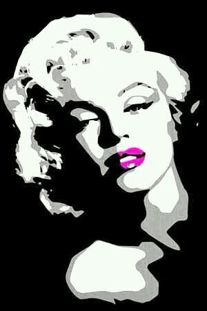 300x450 Pin By Samur On Marilyn Monroe - Marilyn Monroe Pop Art Painting