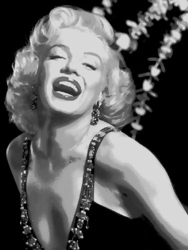 376x500 Wonderful Marilyn Monroe Pop Art Paint By Number Kit - Marilyn Monroe Pop Art Painting