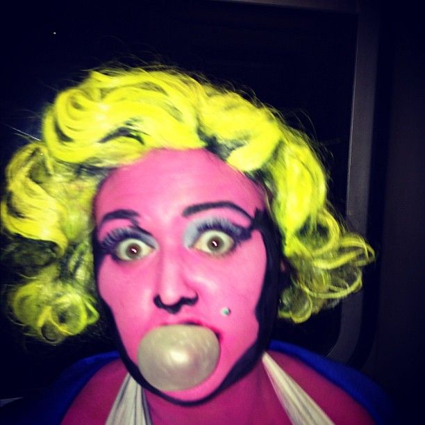 612x612 Andy Warhol's Marilyn Monroe 4 Steps (With Pictures) - Marilyn Monroe Pop Art Painting