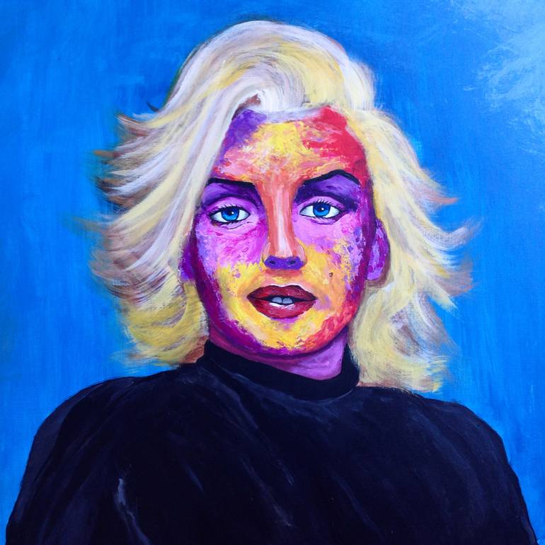 770x770 Saatchi Art Marilyn Monroe Portrait Painting By - Marilyn Monroe Portrait Painting