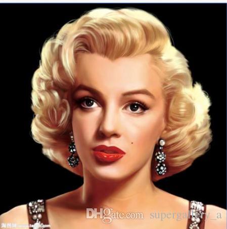 449x454 Framed Marilyn Monroe Portraits,genuine Hand Painted Modern Pop - Marilyn Monroe Portrait Painting