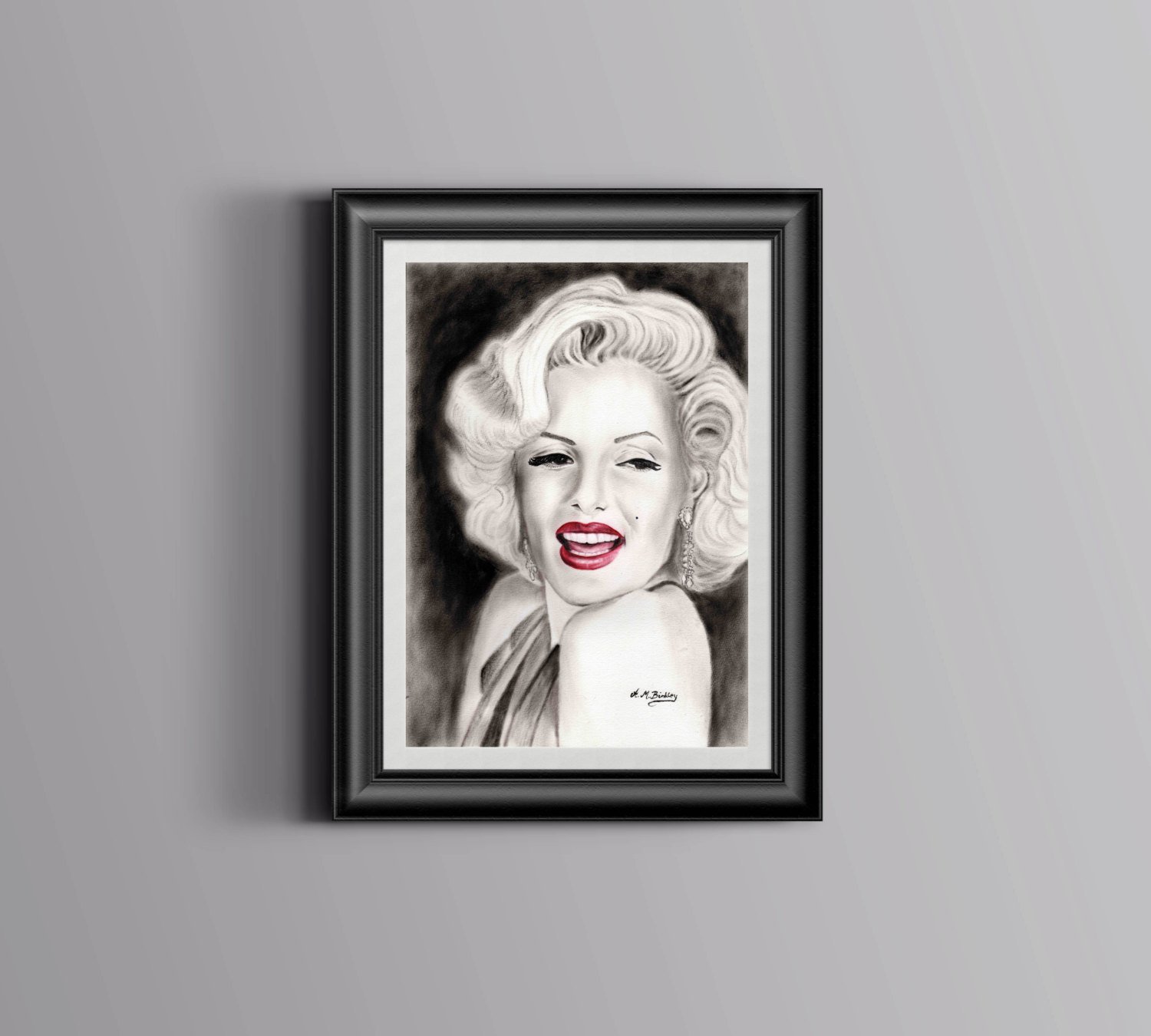 1500x1350 Marilyn Monroe, Fine Art, Oil Painting, Marilyn Monroe Print - Marilyn Monroe Wall Painting