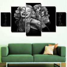 225x225 Modern Home Canvas Wall Decor Art Painting Picture Print Marilyn - Marilyn Monroe Wall Painting