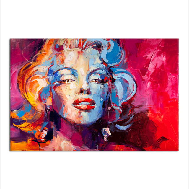 Marilyn Monroe Abstract Painting at PaintingValley.com | Explore ...