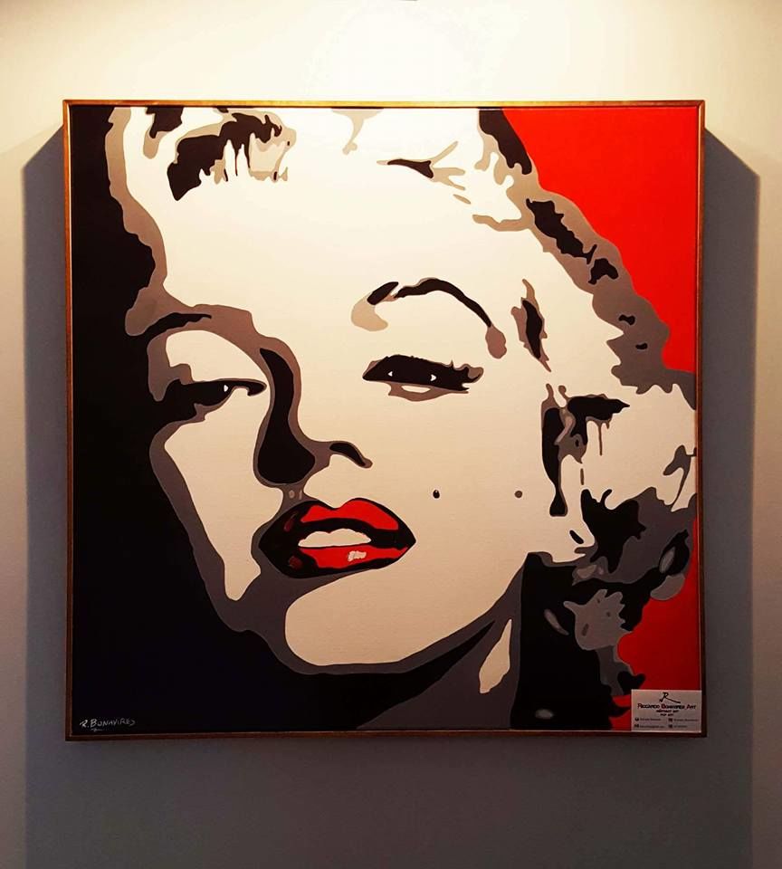 864x960 Marilyn Monroe Pop Art (Riccardo Bonavires Art) - Marilyn Painting