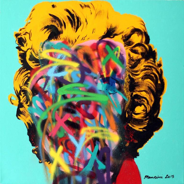 768x768 Eric Mancini - Marilyn Painting