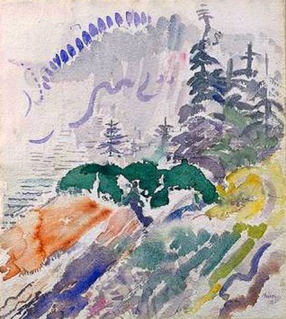 1113x1242 John Marin (1870 1953) - Marin Painting