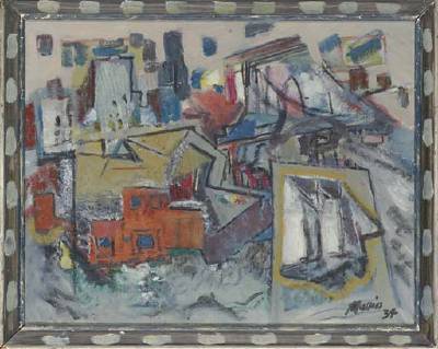 400x319 John Marin - Marin Painting