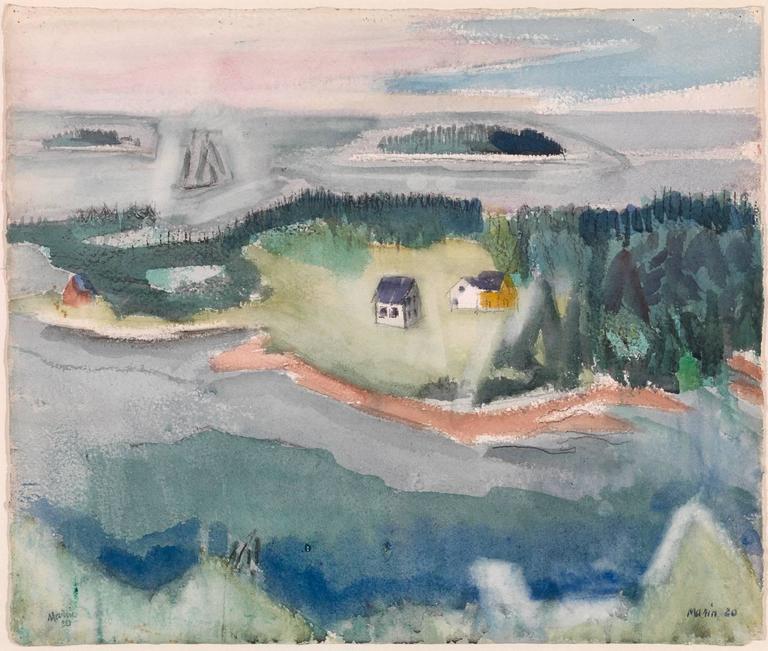 768x651 John Marin - Marin Painting