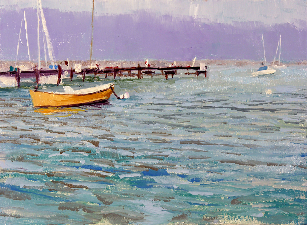 1024x750 Marina The Art Of Anthony Sell - Marina Painting